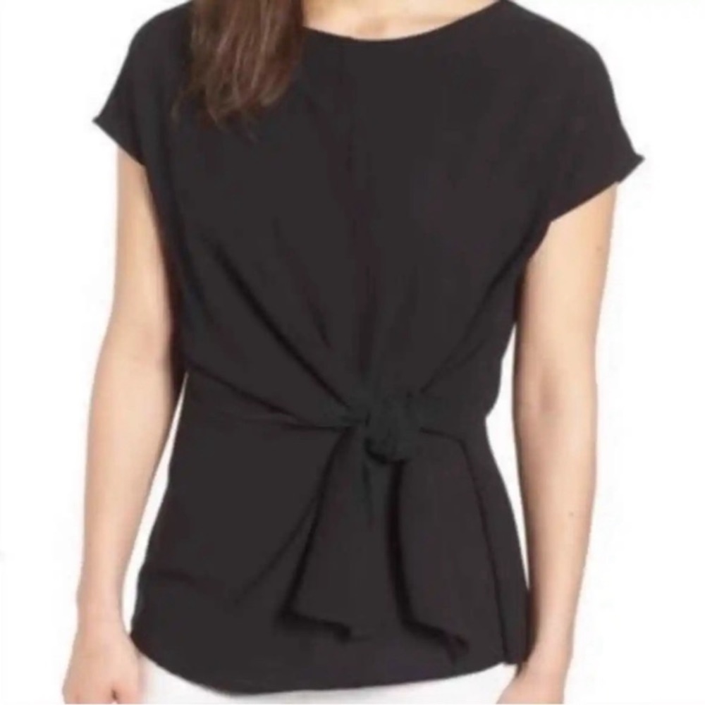 Nordstrom Gibson Side-Tie Blouse